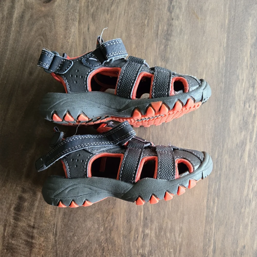 Carter's Gray and Orange Water Shoes for Outdoor Adventures